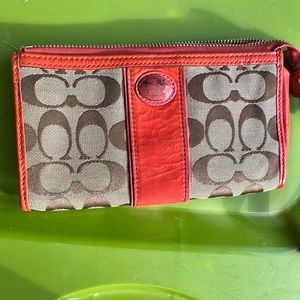 Coach wristlet